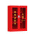 浙安zhean【高1.6米消防柜】微型消防站消防柜箱消防器材全套装室外建筑工地柜应急工具展示柜