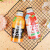 百佳札幌橙汁乳酸菌苹果大颗果肉果粒白葡萄果汁饮料 乳酸菌苹果380g