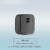 西门子8000W可移动适配器插座轨道白/灰色岛台餐边柜厨房间 方形适配器双USB插座黑色