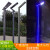 定制户外防水铝型材3米led景观灯太阳能路灯小区别墅花园室外灯 太阳能7字灯3米