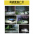 动真格（DongZhenGe）LED强光充电投光灯户外应急灯工地停电照明露营摆地摊手提灯AA 普通版100W(8-16小时)