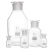 DURAN 实验室磨口玻璃瓶 广口 NS 85/55 透明 带平头玻璃塞  211859102
