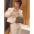 酷奇袋鼠 KQ2024新款韩版时尚百搭感洋气凯莉包二代mini斜挎手提小包包女 经典黑