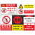 有限空间未经许可严禁入内警示牌危险限制区域闲人免进安全标识牌 警告危险区域XZQ14(PVC板) 20x30cm