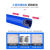 高压气管PU气管软管PVC夹纱氮汽管气动工具风炮气管空压机 高压夹纱三层软管8x5蓝色100米