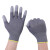 白手套劳保pu尼龙涂指浸胶涂胶涂层纱线薄款防滑耐脏透气 炭纤维涂掌（10双） M