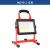 派力德（Pailide）工作灯便携手提应急灯led充电大容量户外工程照明投光灯 WJ018工作灯红色(单灯)