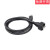 usb插座面板安装工业防水线USB座母座防水usb数据线0.1/0.5米 LU20-CA-U2-011（1米） A32 塑胶螺母