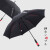 MAMORU日本进口葵伞高尔夫伞长柄伞男雨伞超大抗风暴商务直柄伞 高尔夫双层黑色-155cm