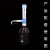 上海大龙移液器瓶口分液器定量取液器可调节器1.0-10ml l 分液器(2.5-25.0ml)+试剂瓶