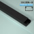 贝傅特 PVC单层加厚走线槽 明线装饰神器理线槽自粘方形网线槽 30X15黑色一米