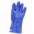 耐油手套博尔格801防水手套工业耐酸碱浸塑胶皮橡胶耐磨工地手套 加厚款 200耐油手套(10双价格) L