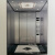 电梯LED吊顶灯板灯博得平面灯铝框各种图案尺寸均可 定制款600x600银色框 DC12V 正