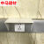 ABDT 120*50 铝合金方线槽 多功能面板线槽 充电桩线槽 插座线槽 壁厚1.5MM 银灰色