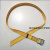 定制适用安全带 腰带 高空作业绳 安全绳安全带腰带户外施工保险 黄色涤纶腰带1.35米长