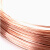 出极 T2 紫铜丝 紫铜线 导电铜线 裸铜丝 【0.4mm-1kg】