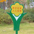 贝傅特 爱护花草标识牌 户外公园草坪牌园林草地警示牌提示牌 爱护花草