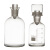 纳仕德SW4015溶解氧瓶具塞溶氧瓶双盖白色棕色污水瓶 玻璃水样瓶双盖培养瓶  棕色250ml双盖