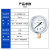 京赛 YN-60 耐震压力表 充油抗震型测气压油压液压 -0.1+0mpa 