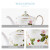 WEDGWOOD威基伍德野草莓日式茶壶带盖欧式骨瓷茶壶单壶套装 野草莓日式茶壶 350ml