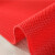 冰禹 BYyc-374 PVC镂空防滑垫 S形塑料地毯浴室地垫 红色1.2m*1m（厚4.5mm）