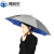 沸耐笙 FNS-33318 折叠雨伞防风防雨伞帽头戴式 加大77cm银色 1个