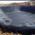 鱼塘防渗膜HDEP土工膜鱼池防水膜鱼塘专用膜黑色塑料防水布藕池膜 8米宽5米长