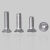 DYQTM1.5mm沉头螺丝304不锈钢十字平头螺丝钉M1.5*2x3x4x5x6x8x10x12x M1.5*1050个