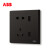 ABB轩致框开关插座带USB二三极插座AF293-885;10183622 AF293-885