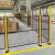 丰昂 无缝车间隔离网仓库隔断机器人围栏设备安全护栏网防护栏 单开门高1.5米*宽1米