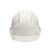 谋福 高强度ABS透气 安全帽工程帽 防砸抗冲击 定制收费 (三筋透气ABS安全帽 白色) 