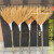 大扫把竹扫帚扫地马路扫院子的塑料丝庭院单个笤帚长扫室外 6股小黑皮竹扫把
