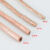 海斯迪克 国标高压接地线 透明铜软线 线包塑铜芯避雷针线焊把线 6平方(1米) HKCX-295