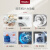美诺（MIELE）洗烘套装 欧洲进口家用智能配给变频9kg洗衣机+8kg洗干互联热泵烘干机干衣机WCI660+TCD460