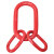 星期十 子母环28.4T 起重扣索具链条连接环合金钢吊扣起重链条吊索具定制