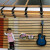 黑色铝条槽板琴行乐器吉他槽板工具玩具挂板手机配件展示架万通板 黑色挂钩20厘米(10个)