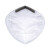 爱途（AT）9501 KN95折叠耳戴式一次性口罩学生防尘防PM2.5口罩 白色5只装