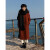 ORZUV品牌毛呢大衣女2023冬季新款韩版复古加厚呢子小个子长款外套 学院蓝 XS