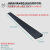 定制实心橡胶斜坡垫塑料台阶门槛垫123456厘米高 黑色环保塑料斜坡垫 100*8*2cm
