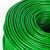 铁锣卫 绿色包塑钢丝绳 防锈带皮PVC钢丝绳 4mm（10公斤约250米） 件 