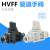 定制气动元件快速pu接头手阀管道阀气管快插塑料阀门HVFF-6 8 10 HVFF6白色精品