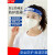 盛融乾防护面罩隔离透明塑料护目面屏帽防尘防飞沫脸罩脸头罩 透明英文(100)只