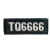坚弓2011式保安胸牌胸号新款保安魔术粘贴式布胸号 保安号码牌 TQ6666