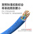 SHENGCOMM盛和 超五类 非屏蔽 光速寻线网线 CAT5e UTP千兆双绞线工程箱线 PVC 蓝色 305米 HSYV-U5e-G-BU