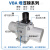 VBA10A/11A/20A/40A/43A-02/03/04GN SMC原装增压阀泵缸 VBA22A-03GN  +压力表消声器