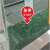 自动扶梯安全标识贴纸透明PVC标签商场电动扶梯入口警示贴办公楼 定制 9x12.7cm