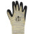 代尔塔（DELTAPLUS）202015 乳胶手套防水防滑耐磨耐250度温度防切割手套8码 12双