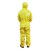 雷克兰Lakeland 防护服CT1S428防水防酸碱带帽连体服黄色 1套