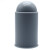汉河  塑料螺丝保护帽内加筋款可套错位双螺母款路灯地脚螺栓防护套 黑色M16*24*80(内加筋)