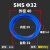 惠世达 sms硅橡胶活接头密封圈/不锈钢垫片/蓝色由壬垫圈 SMSФ32/100个 